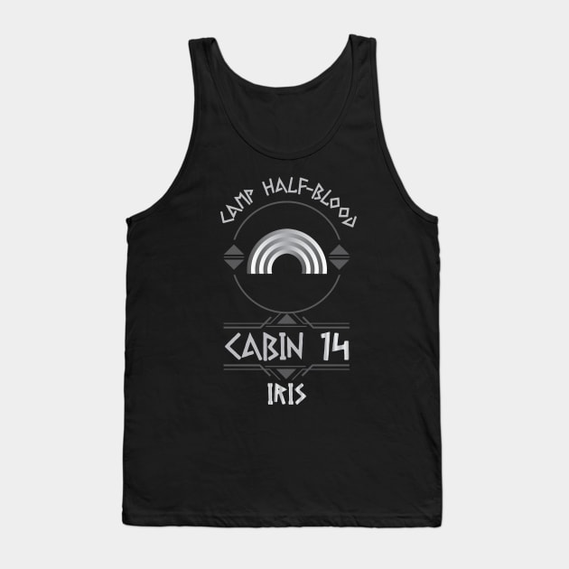 Cabin #14 in Camp Half Blood, Child of Iris – Percy Jackson inspired design Tank Top by NxtArt